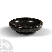 Greek Black-Glazed Plate