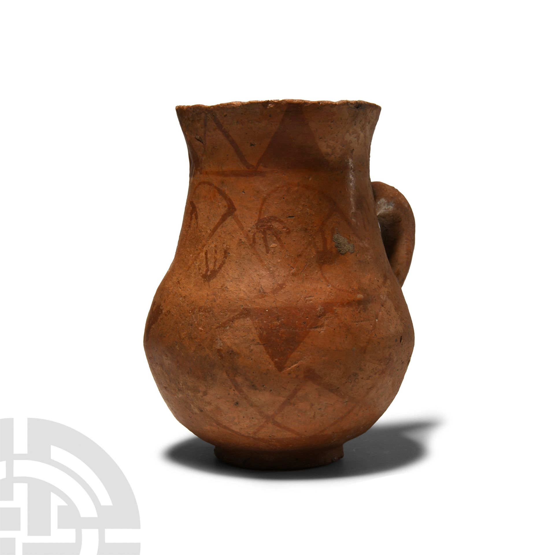 Phoenician Painted Terracotta Cup