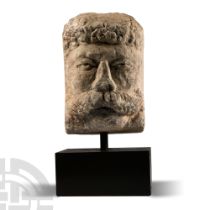 'The Anglesey' Romano-British Marble Head of a Celtic Warrior