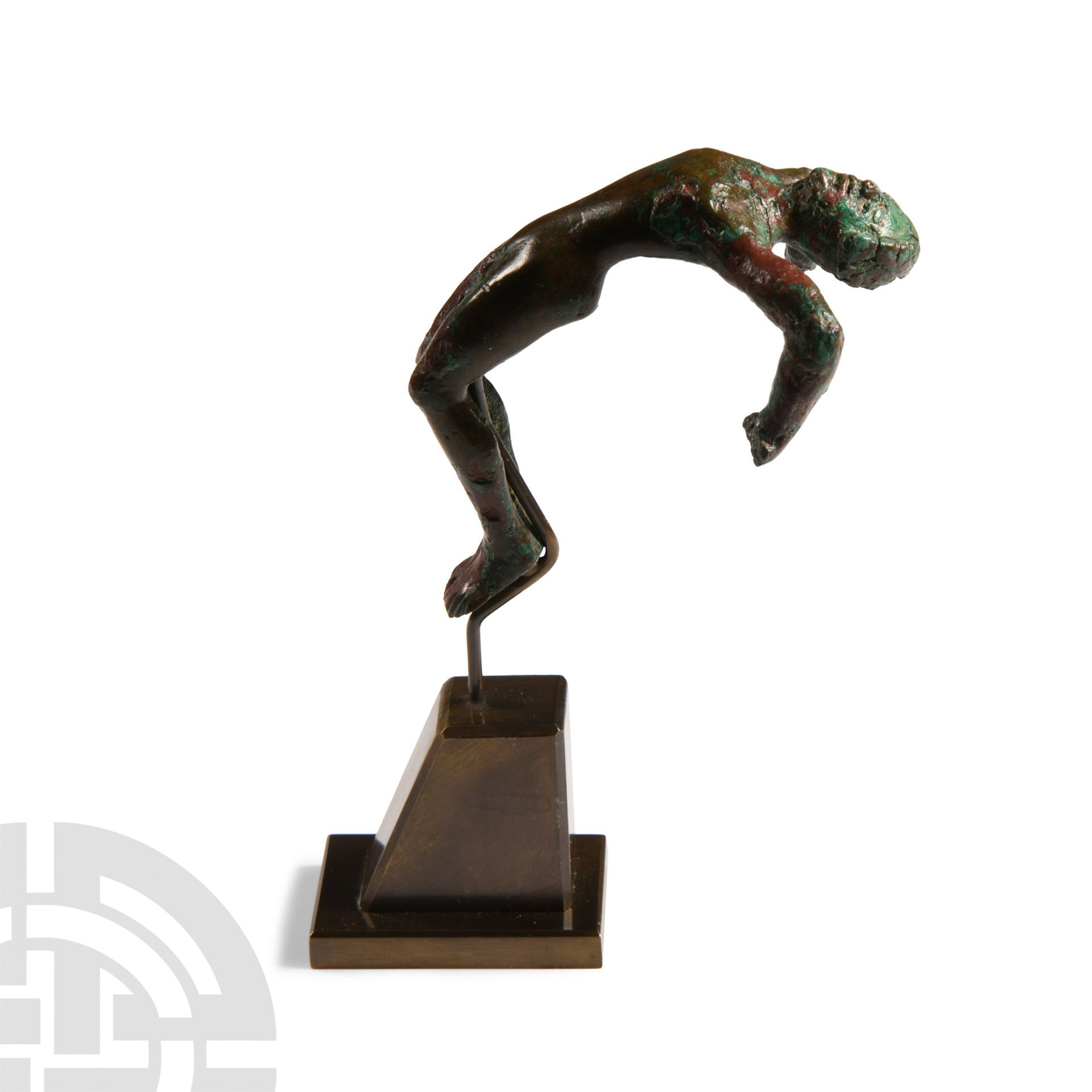 Etruscan Bronze Figure of an Acrobat - Image 2 of 2