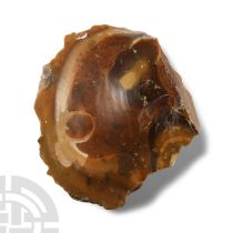 Large Stone Age Twydall Knapped Flint Scraper Tool