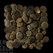 Post Medieval Bronze Livery Button Collection