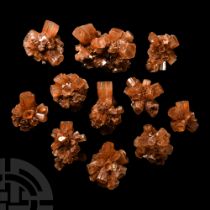 Natural History - Aragonite Crystal Specimen Group [11].