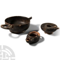 Greek Blackware Vessel Group