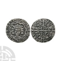 English Medieval Coins - Edward IV - Second Reign - AR Groat