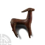 Western Asiatic Bronze Figure of an Antelope