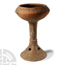 Western Asiatic Terracotta Chalice