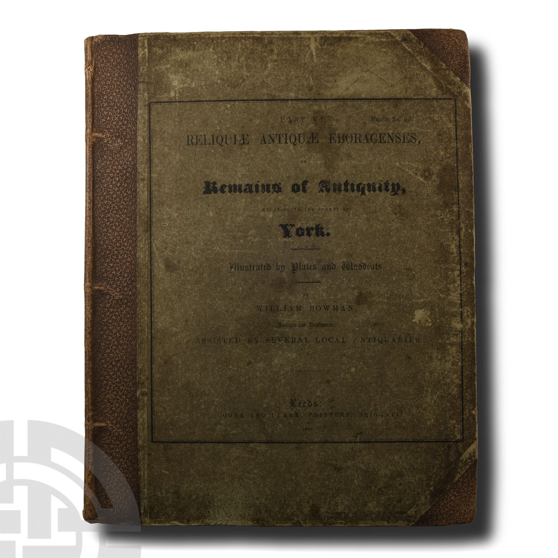Archaeological Books - Bowman - Remains of Antiquity Relating to the County of York