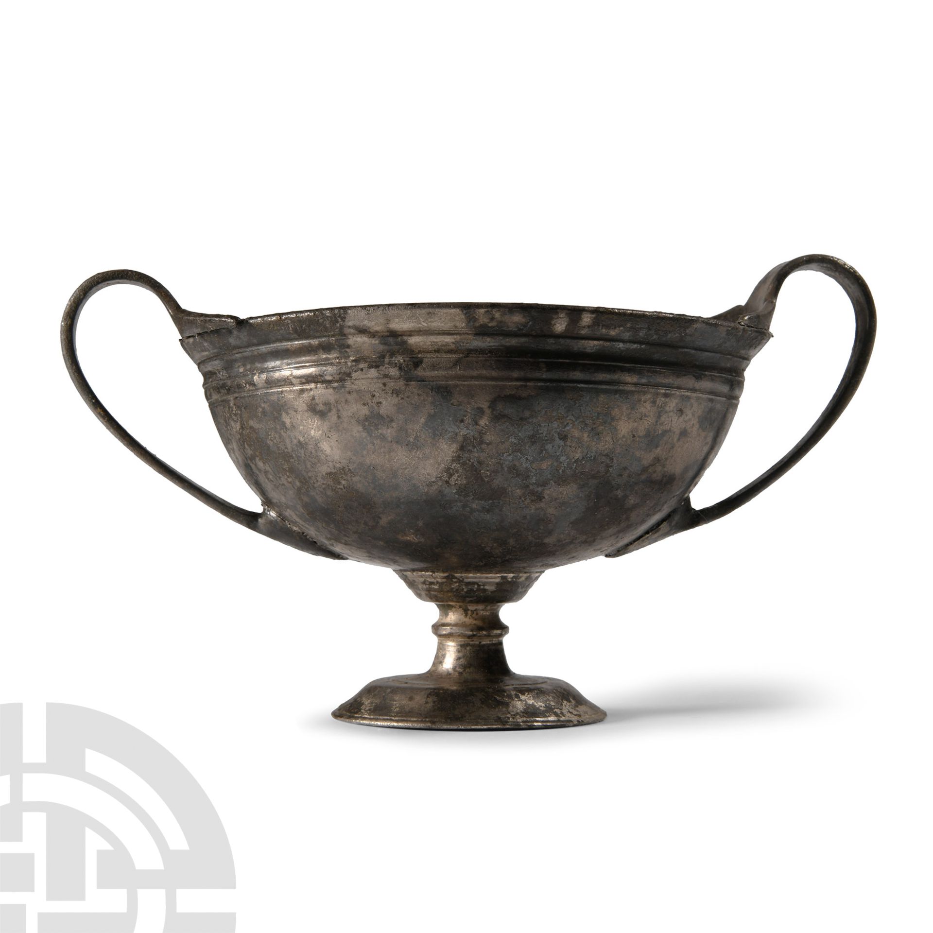 Roman Silver Kantharos Wine Cup