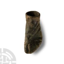 Roman Bronze Mercury Votive Foot