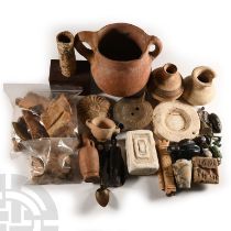 Group of Antiquities and Other Objects