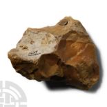 Stone Age Twydall Knapped Flint Proto-Handaxe