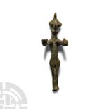 Syro-Hittite Bronze Female Idol