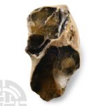 Massive Stone Age 'Happisburgh Type' Knapped Flint Handaxe