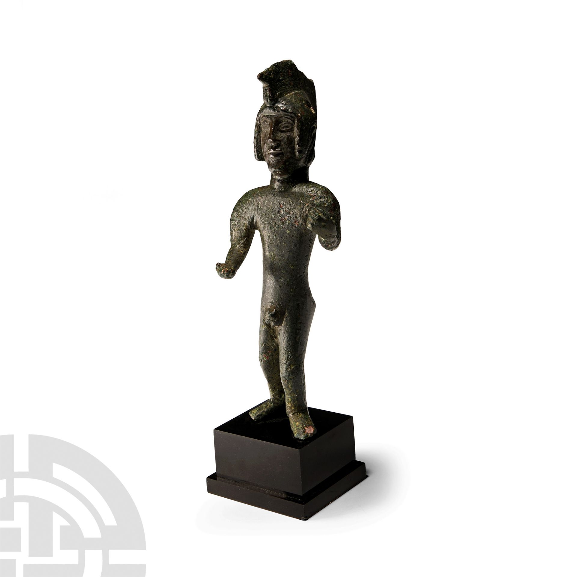 Etruscan Bronze Figure of Warring Mars - Bild 2 aus 2