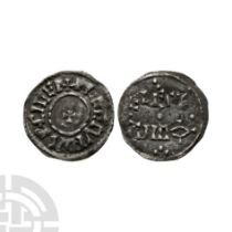 Anglo-Saxon Coins - Archbishop Plegmund - Canterbury / Elfstan - Two Line AR Penny