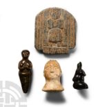 Group of Stone Figurines