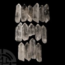 Natural History - Quartz Rock Crystal Point Group [15].