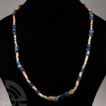 Roman Glass Bead Necklace