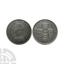 English Milled Coins - Victoria - 1883 - AR Gothic Florin