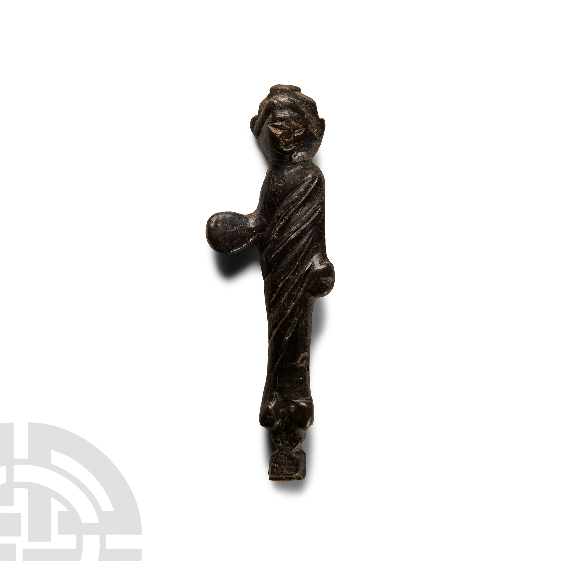 Etruscan Bronze Offering Statuette