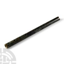 Roman Bronze Musical Flute