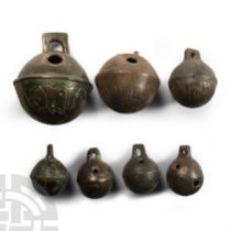 Post Medieval Bronze Crotal Bell Collection