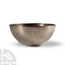 Heavy Sassanian Silver Bowl