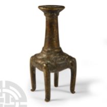 South East Asian Bronze Kohl Pot