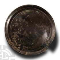 Roman Bronze Disc Mirror