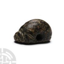 Western Asiatic Zoomorphic Stone Stamp Seal