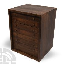 Pine Collector's Cabinet