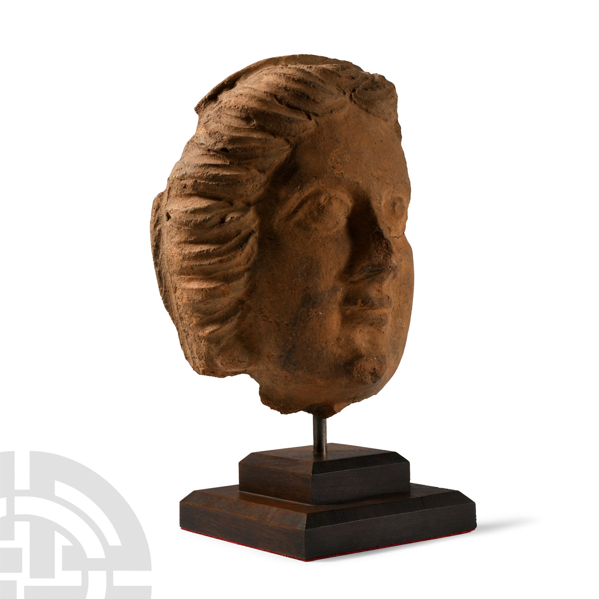 Etruscan Terracotta Votive Mask - Bild 2 aus 2