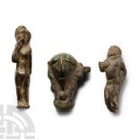Roman Bronze Statuette Group