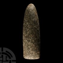 Large Stone Age Speckled Stone Axehead