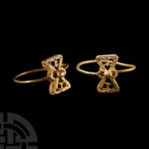 Western Asiatic Openwork Gold Ring