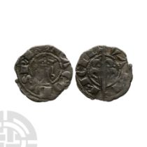 World Coins - Feudal France - Jacques ler Roi d'Aragon - AR Denier