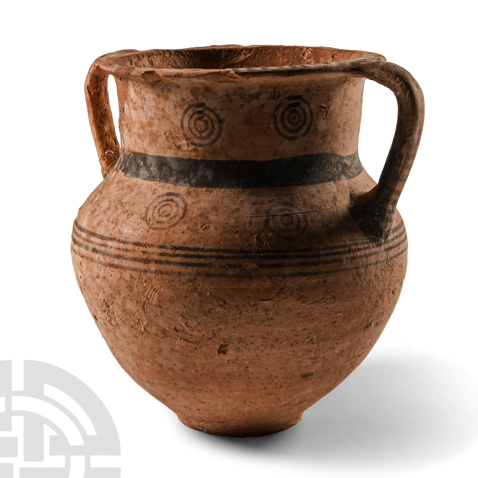 Cypriot Buff Pottery Neck Amphora