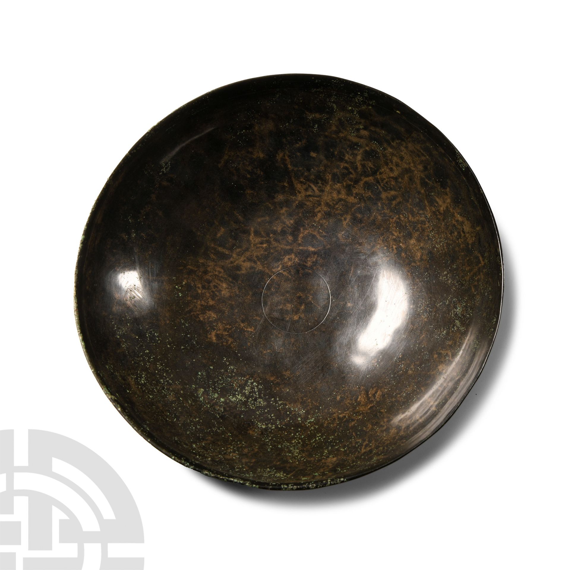 Neo-Assyrian Highly Polished Bronze Bowl
