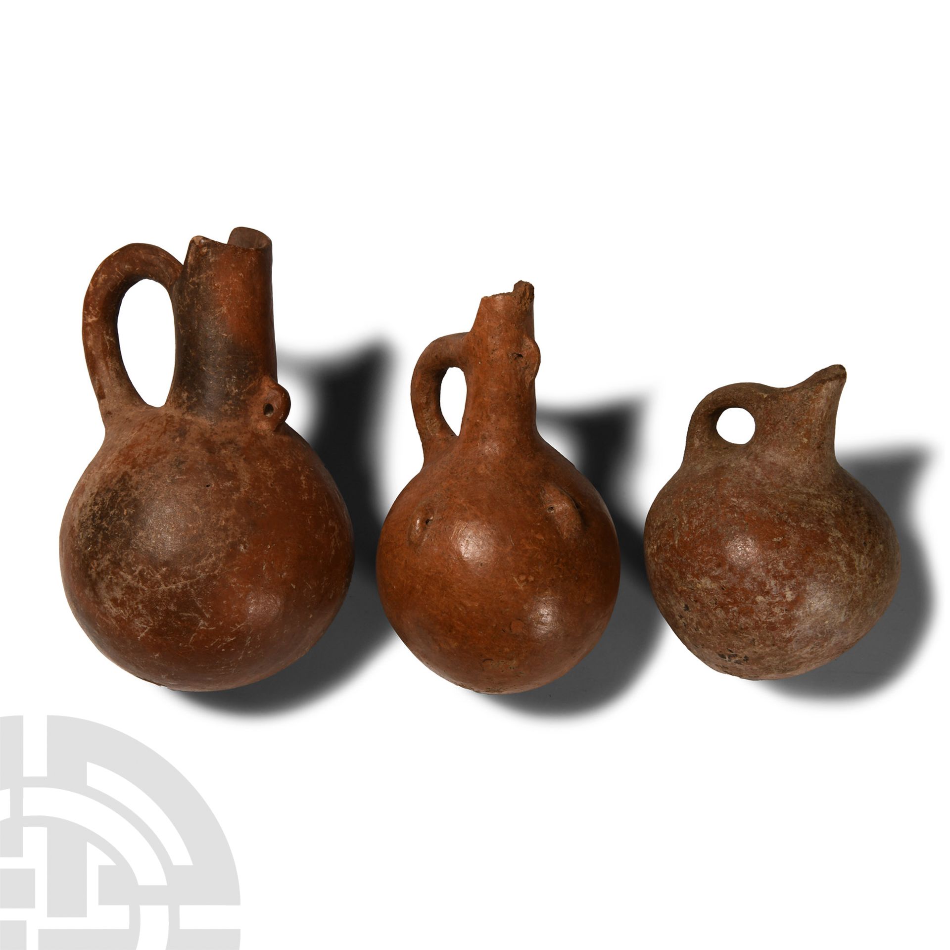 Cypro-Archaic Red Polished Ware Zoomorphic Jug Group