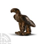 Roman Bronze Eagle Statuette