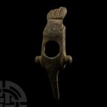Roman Bronze Double Phallic Amulet