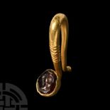 Hellenistic Gold Cloak Fastener