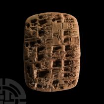 Sumerian Pictographic Tablet