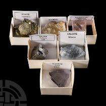 Natural History - Boxed Mineral Specimen Group [6].