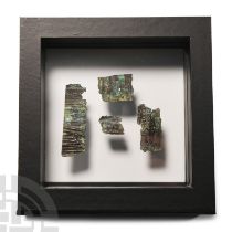 Aramaic Fragmentary Bronze Scroll Text