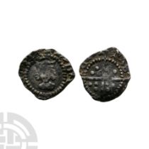 Tudor to Stuart Coins - Henry VIII - London - Long Cross AR Halfpenny