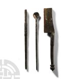 Roman Bronze Medical Instrument Group