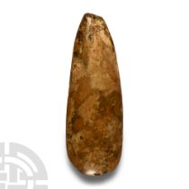 Stone Age Polished Stone Axehead