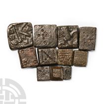 Byzantine Bronze Trade Weight Collection